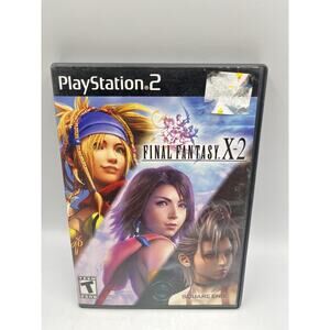 Final Fantasy X-2 (PlayStation 2, 2003) Complete in box